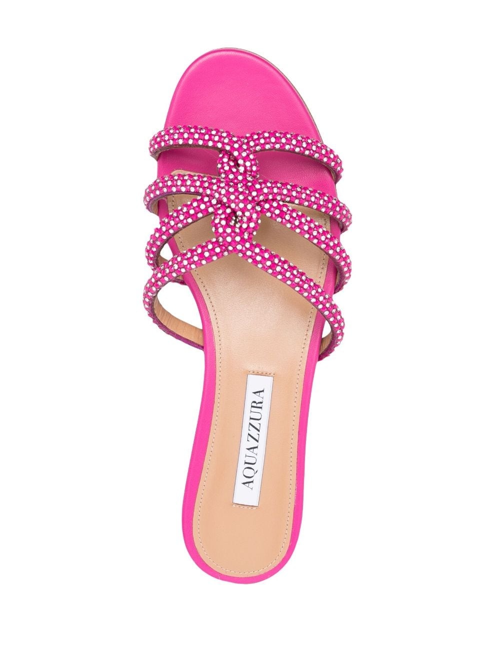 Moondust embellished flat sandals - 8
