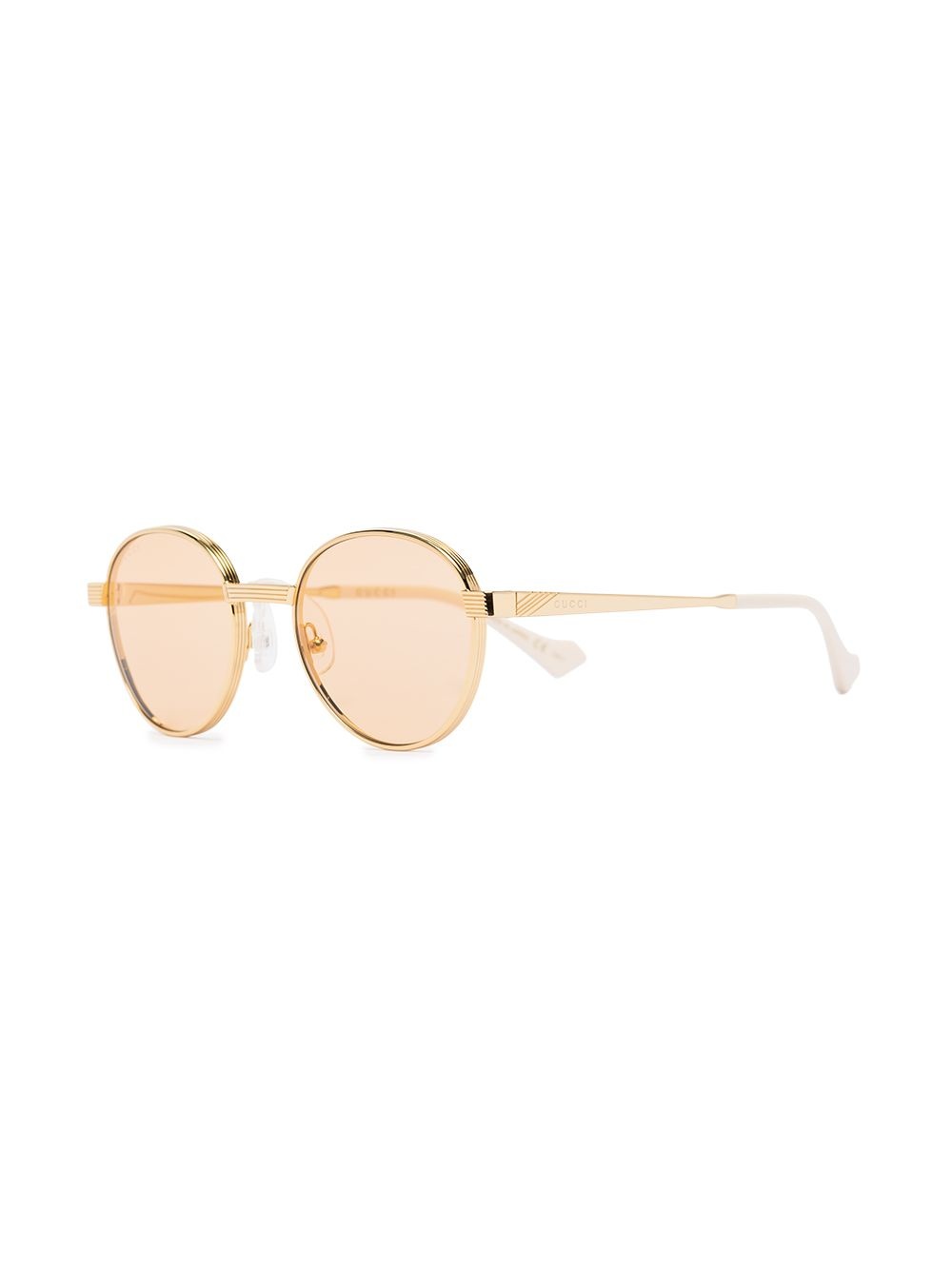 tinted round-frame sunglasses - 3