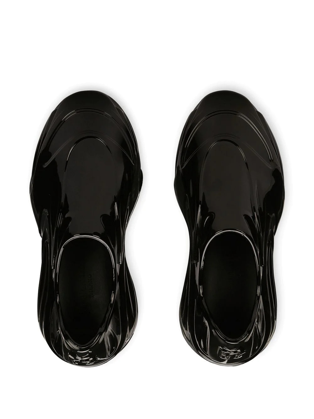 Toy lacquered sneakers - 4
