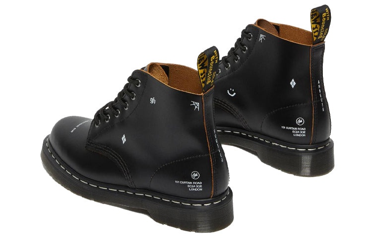 Goodhood x Dr. Martens Unisex 101 Martin Boots Black 27588001 - 3
