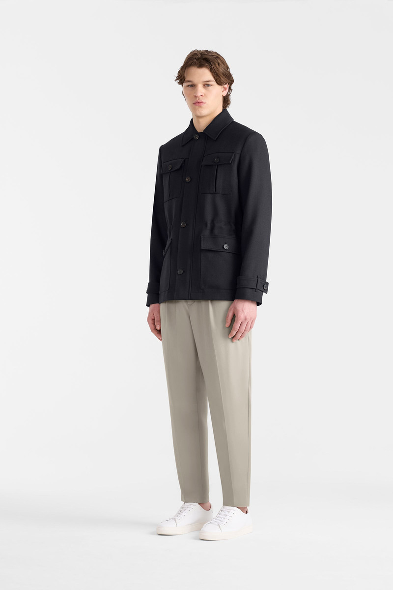 JUDSON Wool Gabardine Safari Jacket 3