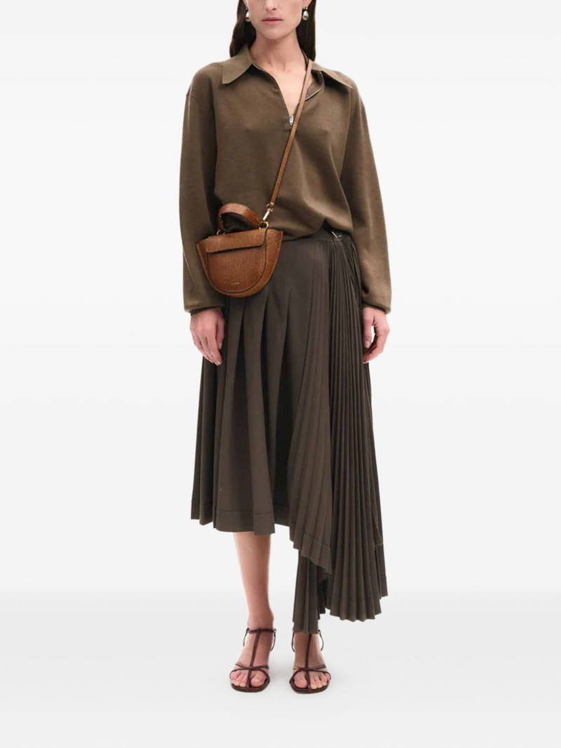 Hortensia lizard-effec satchel 3