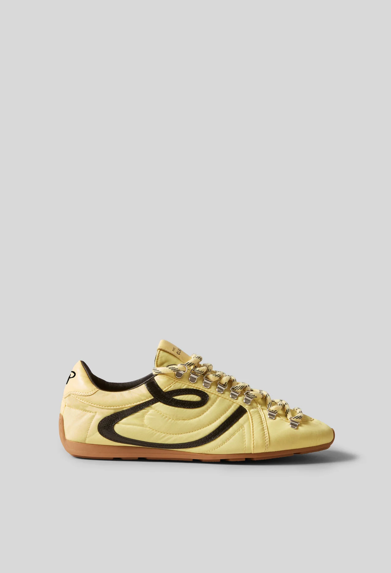 LIGHT YELLOW SWING TRAINERS - 1