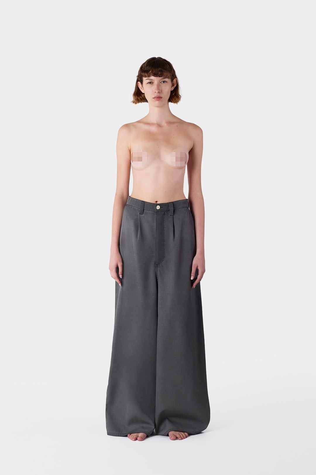 EXTRA OVER PANTS / grey - 3
