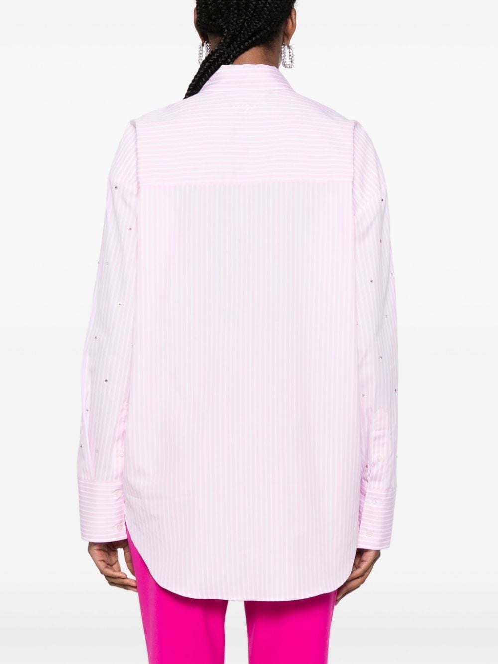 rhinestone-embellished shirt - 4