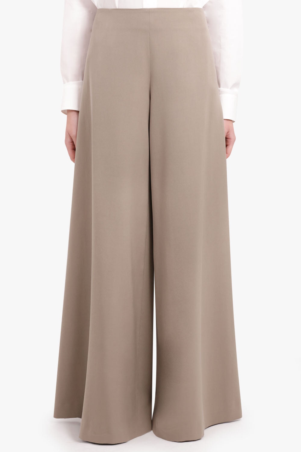 DELA WIDE LEG PANT | GREY TAUPE - 3