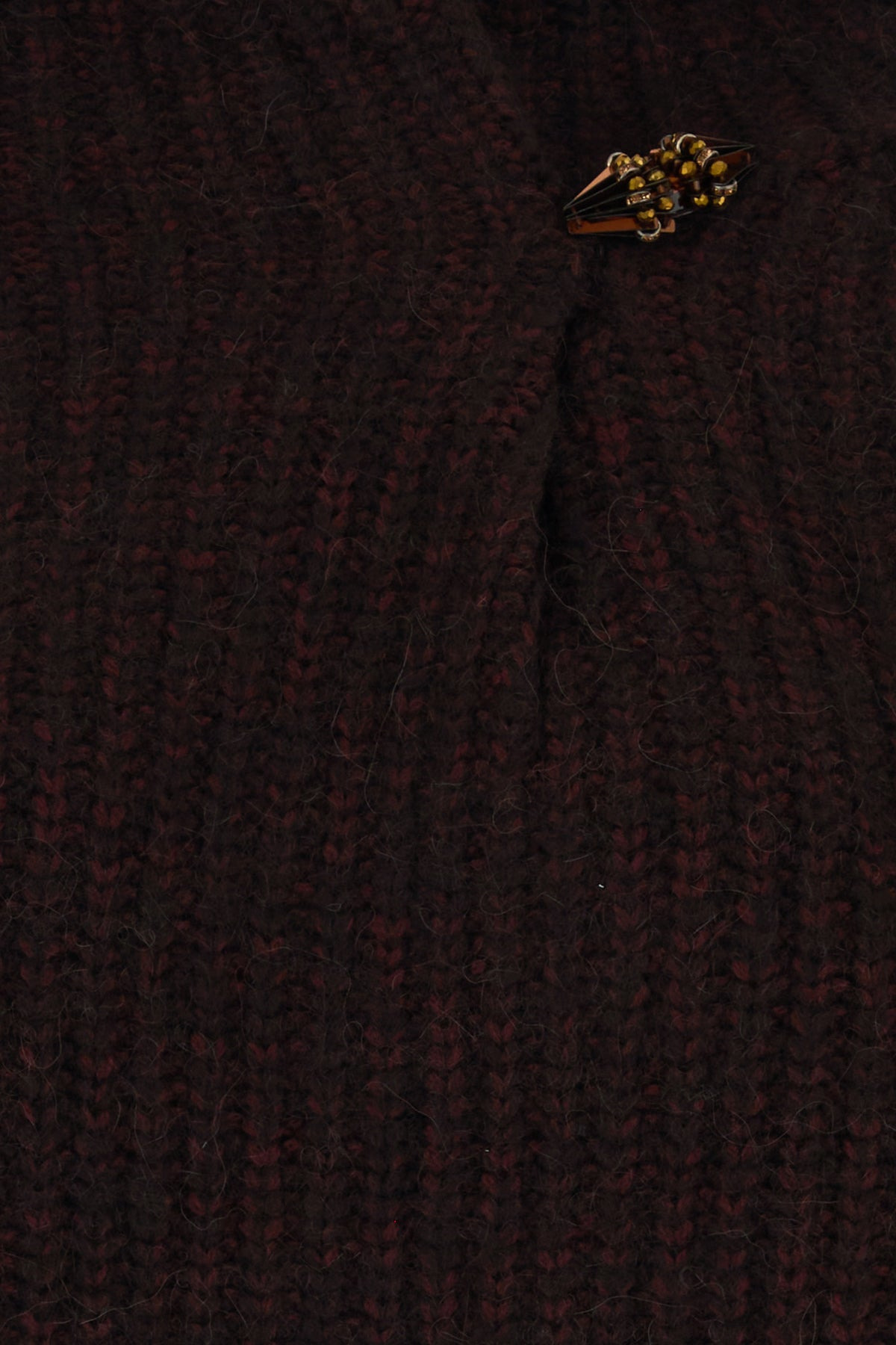 Two-tone wool blend Teubina oversize sweater - 3