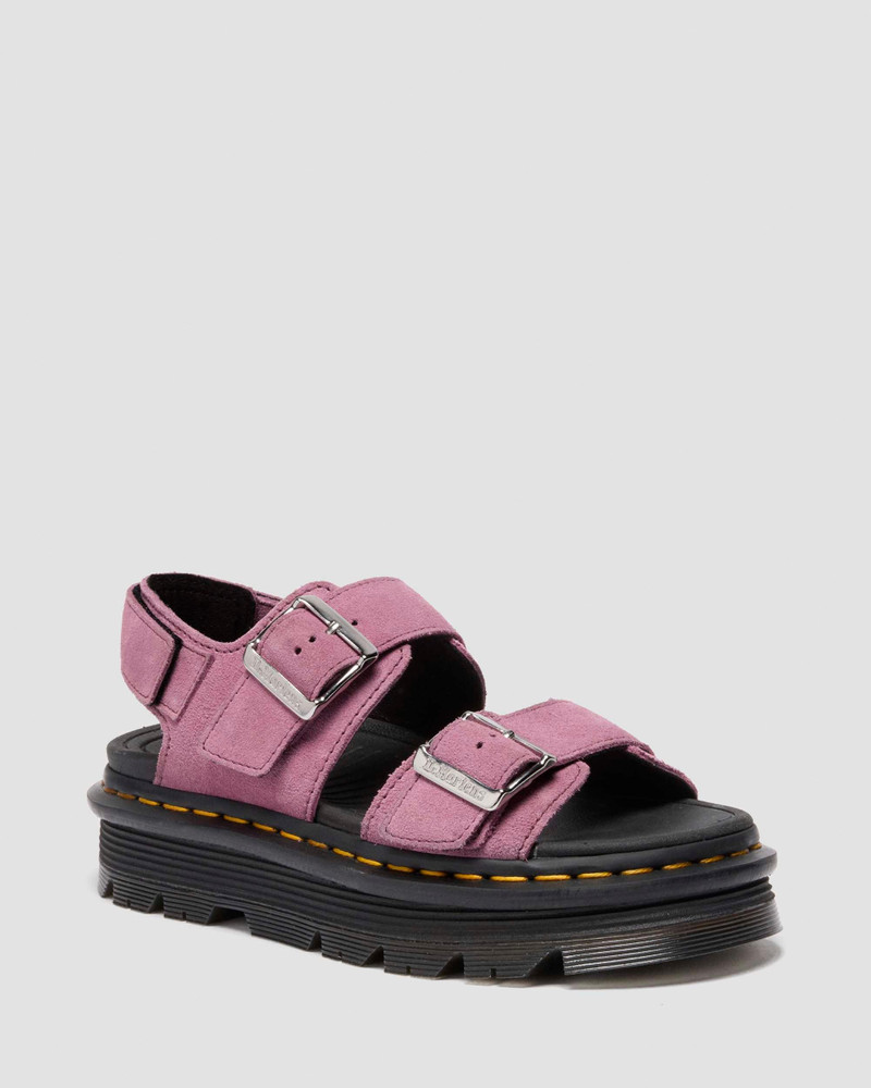 Dr. Martens Zebzag Suede Sandals outlook