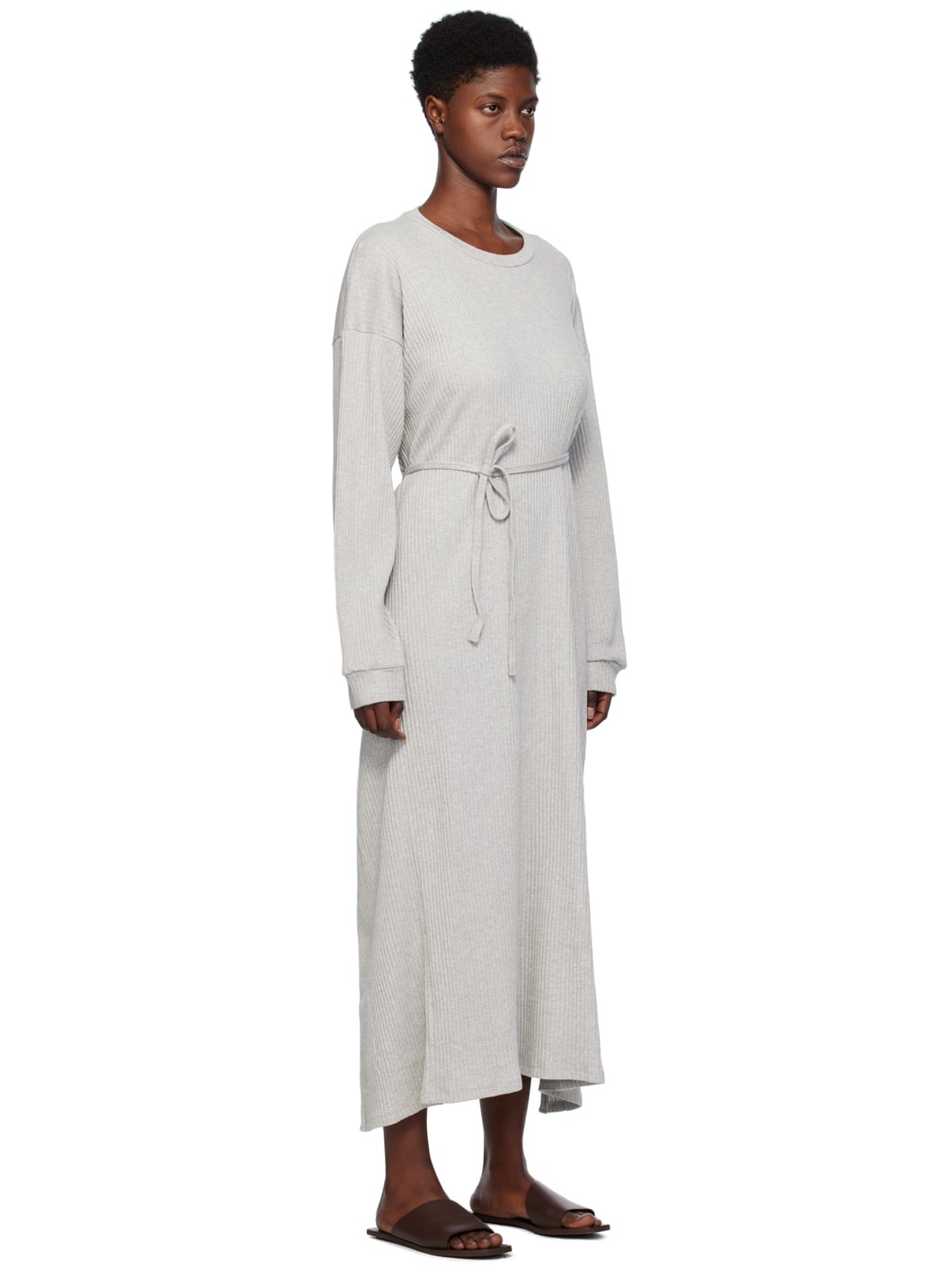 Gray Shaw Kaftan Midi Dress - 2