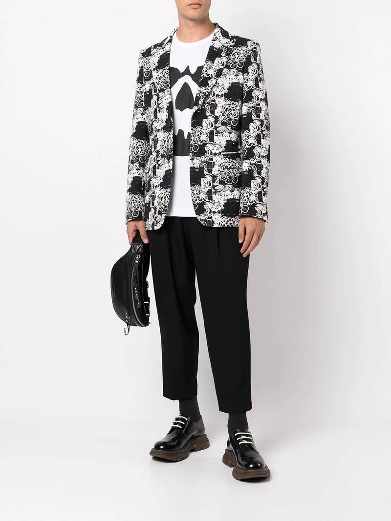Comme des Garçons Homme Plus ghoul-print T-shirt outlook