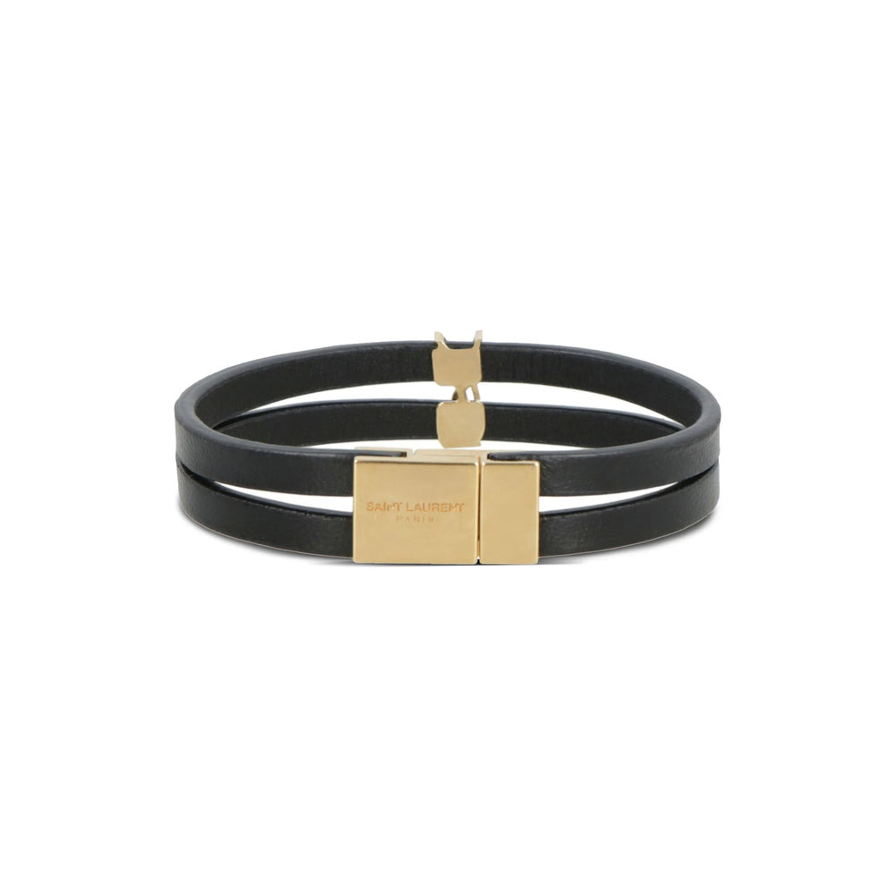 Saint Laurent Black Bracelets Men - 4