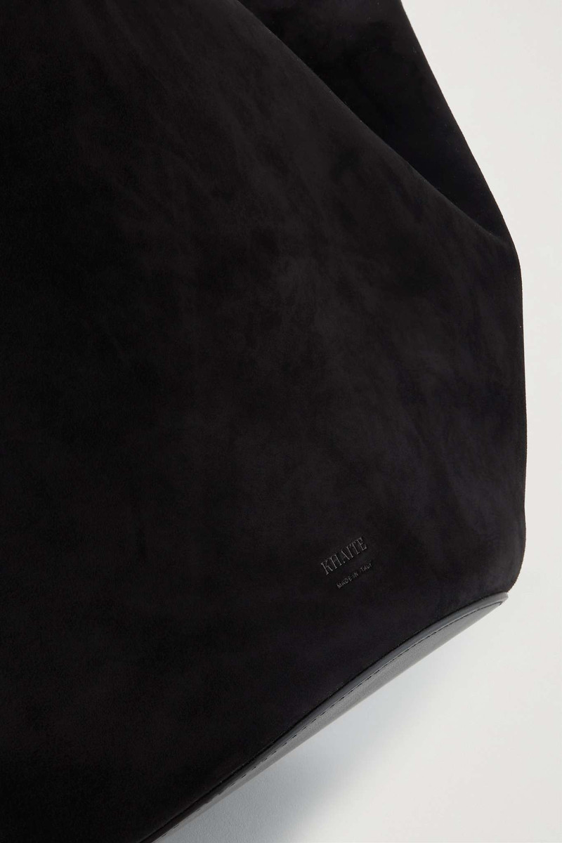 Lotus medium suede tote 4