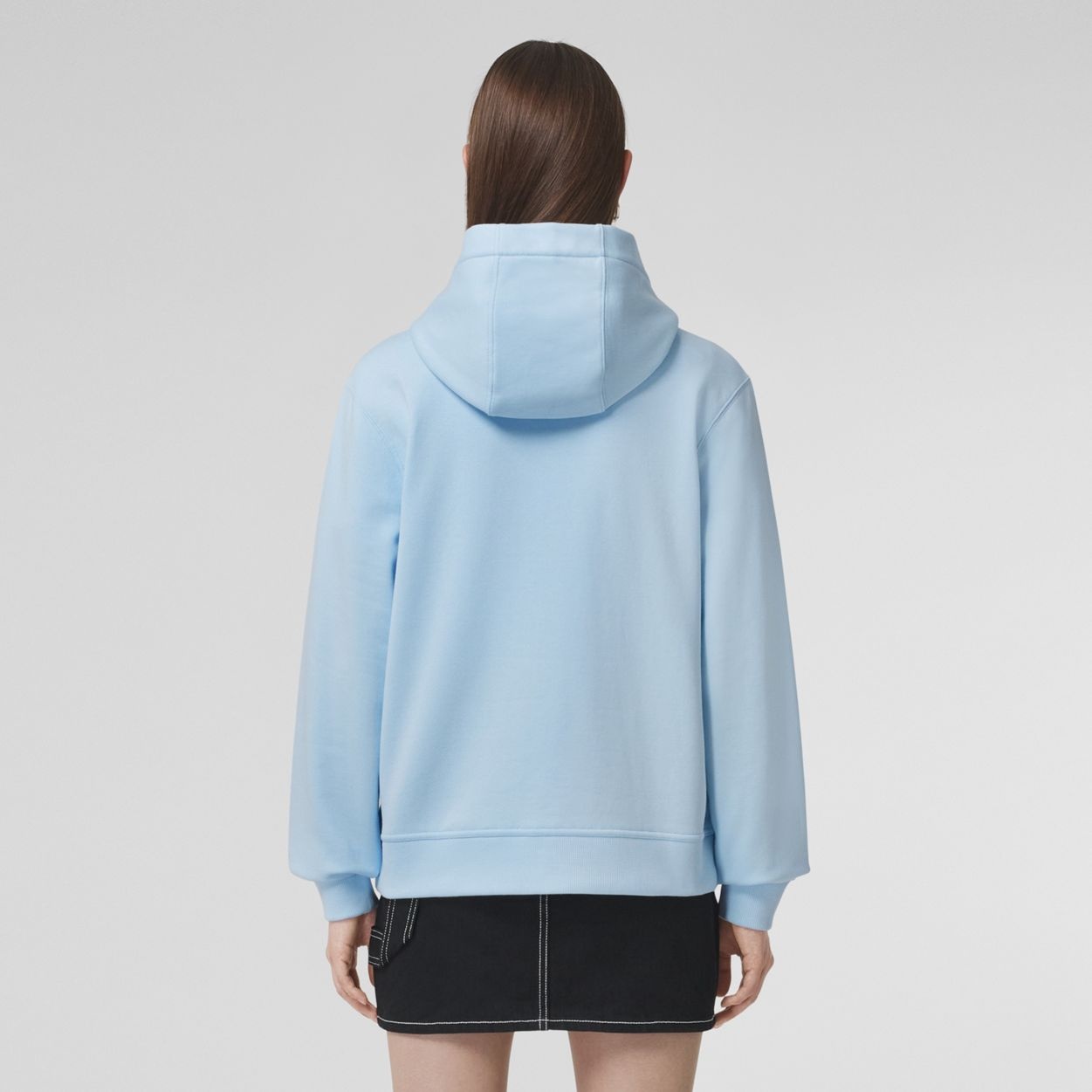 Letter Graphic Cotton Oversized Hoodie - 4