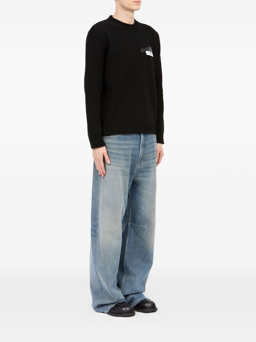 wool-blend sweater - 3