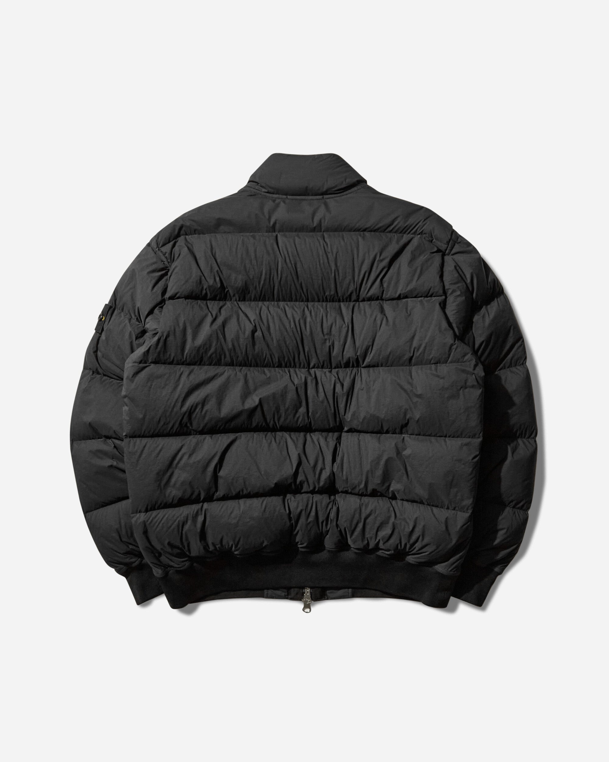 Men's Tunnel Nylon Down-TC Bomber Jacket Black - 2