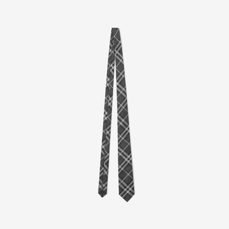 Classic Cut Vintage Check Silk Tie 1