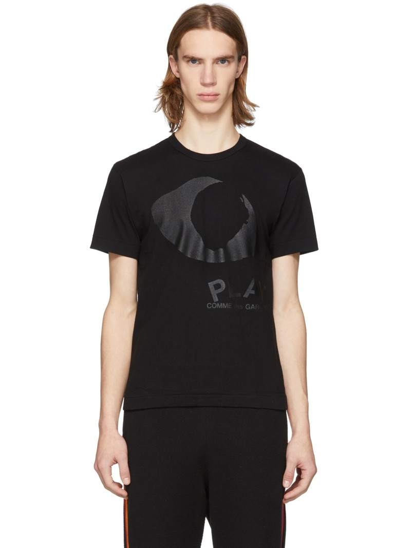Black New Eye Logo T-Shirt - 1