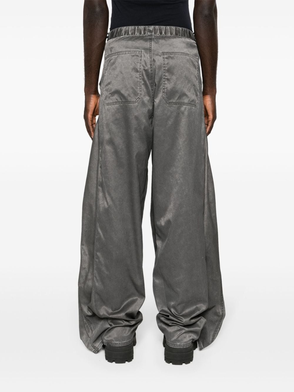 Pop-up wide-leg trousers - 5