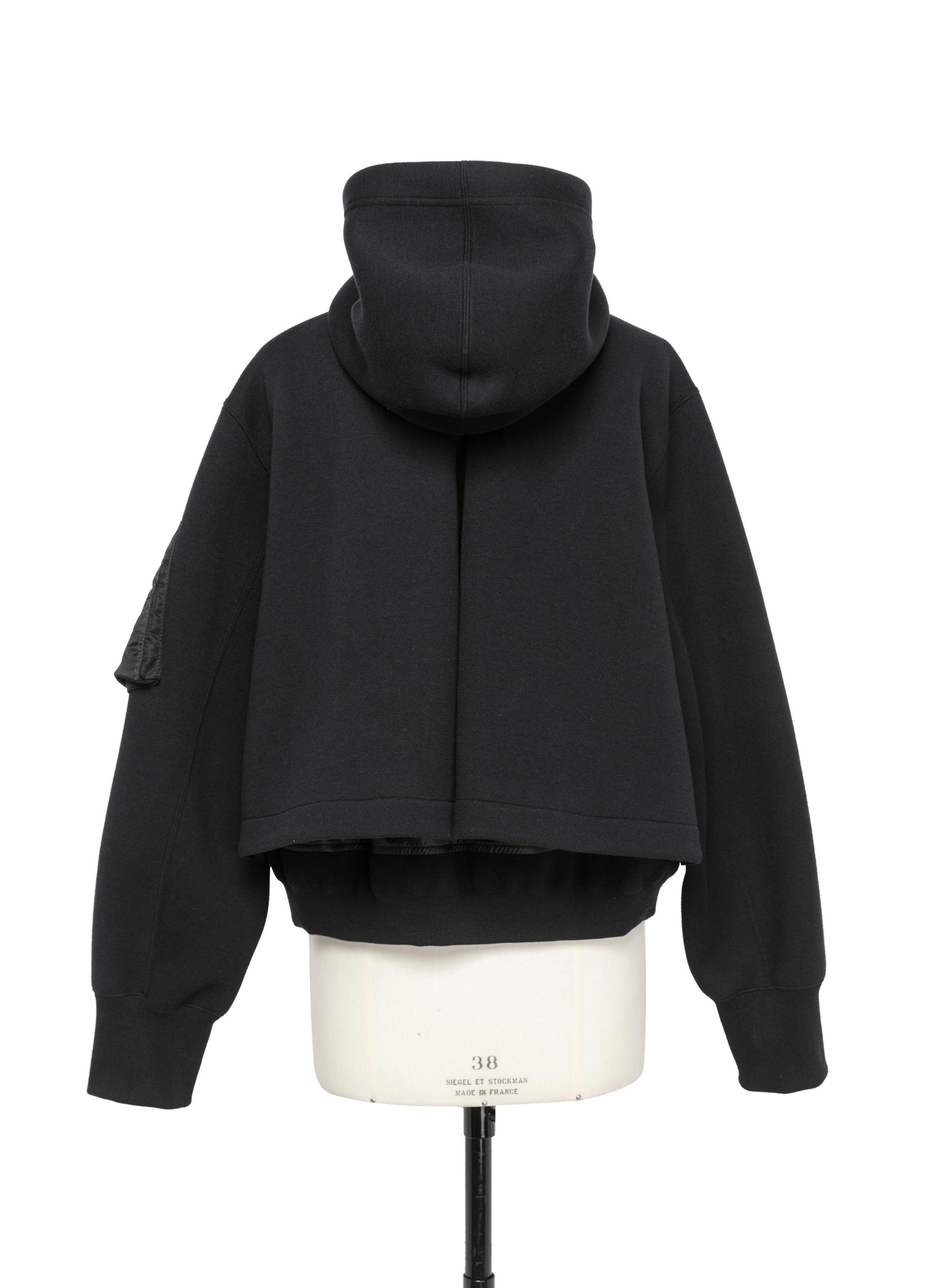 Sponge Sweat x Nylon Twill Hoodie - 3