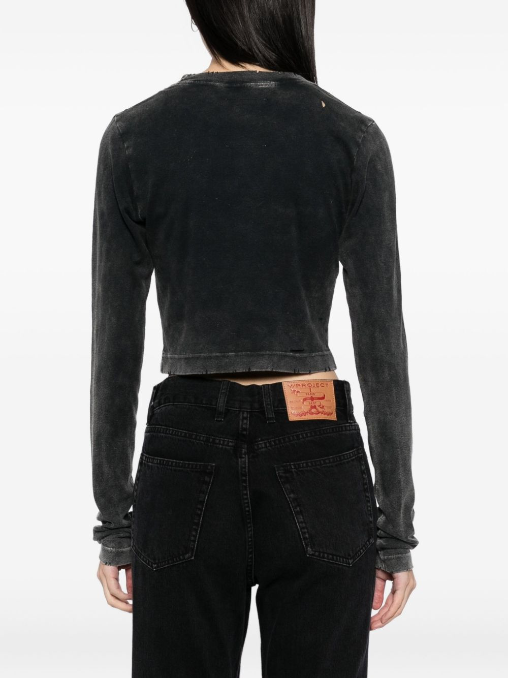 logo-embroidered T-shirt - 4