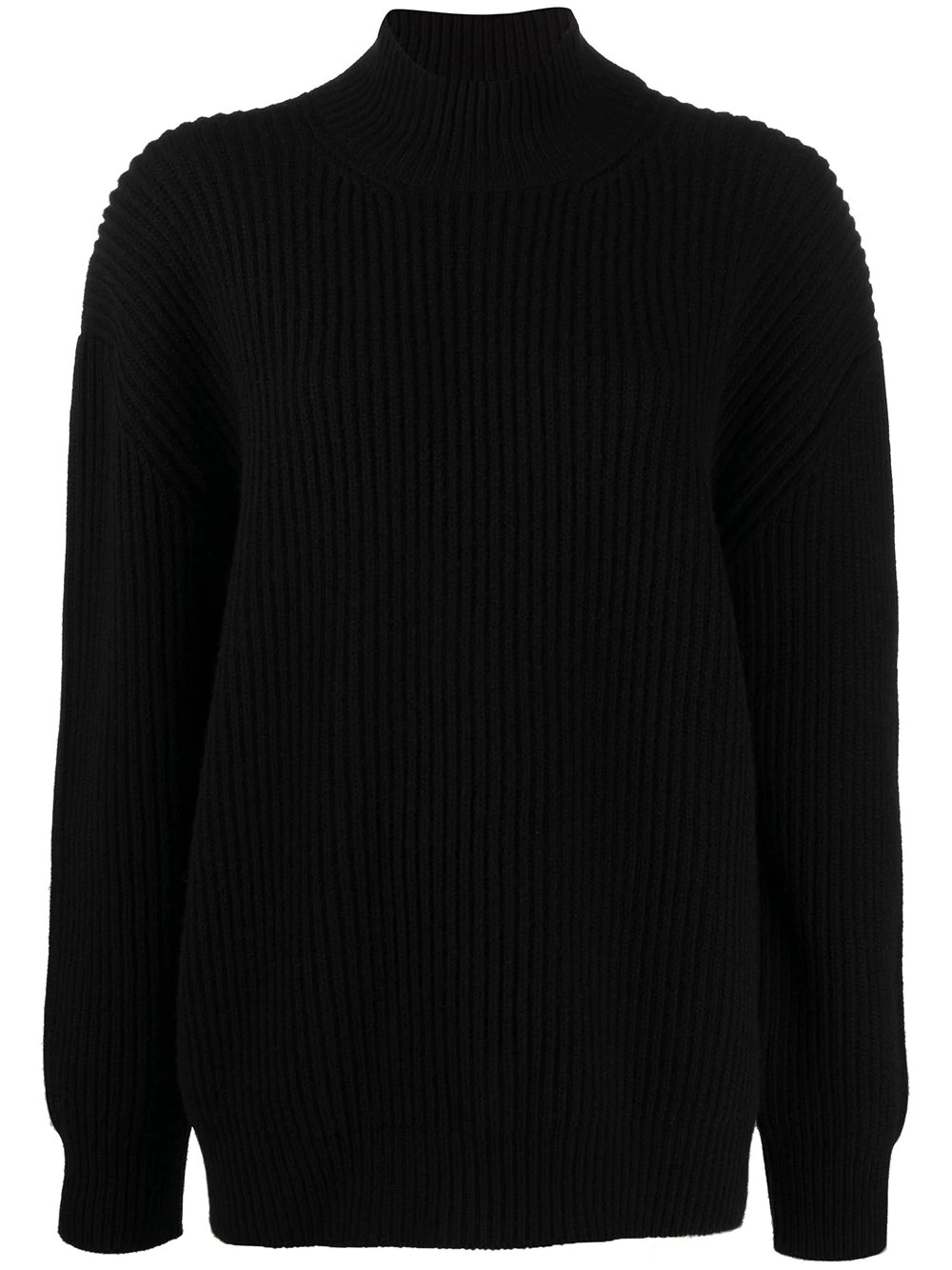 ribbed knit jumper - 1