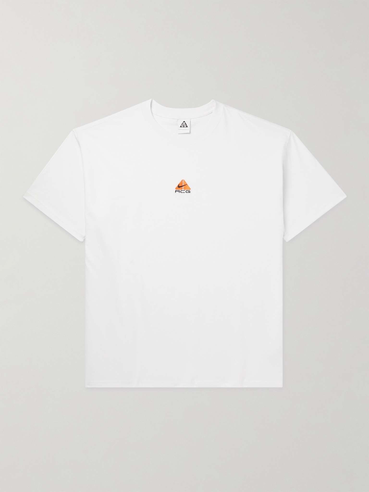 NRG ACG Logo-Embroidered Jersey T-Shirt - 1