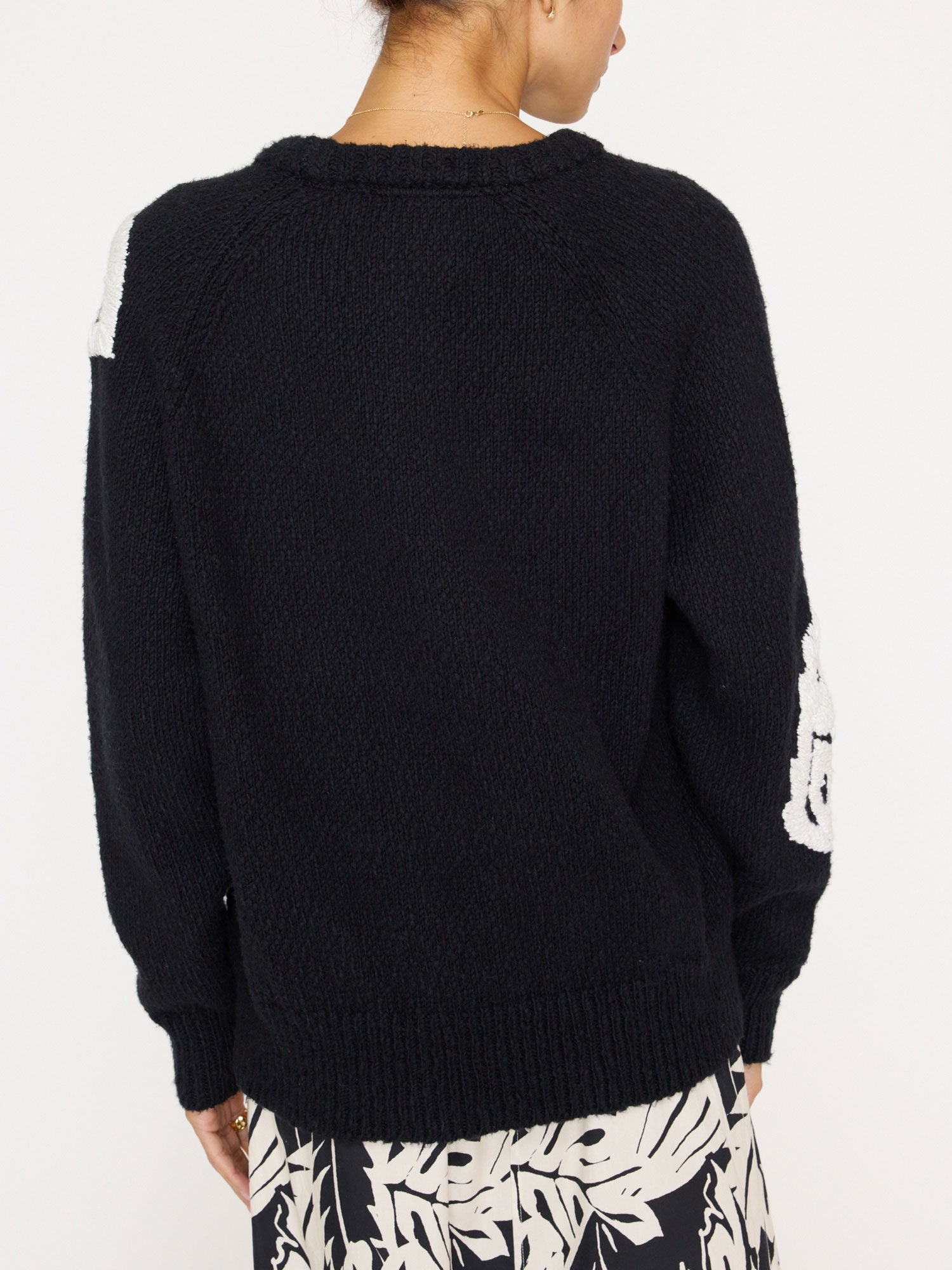 The Hibiscus Embroidered Sweater - 8