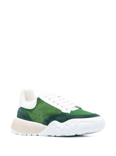 Alexander McQueen Court panelled sneakers outlook