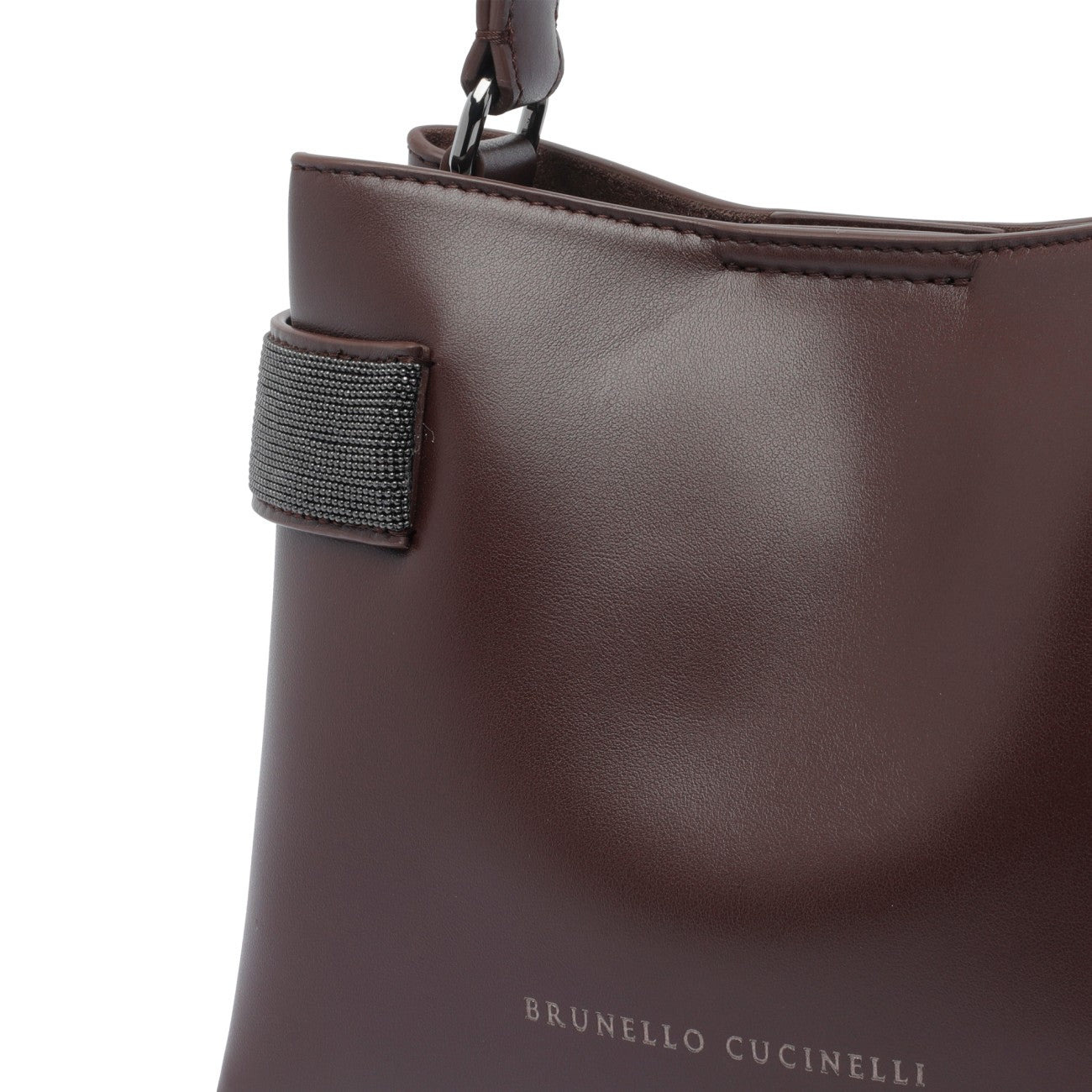 Brunello Cucinelli Women Small Essence Handbag With Precious Bands - 4
