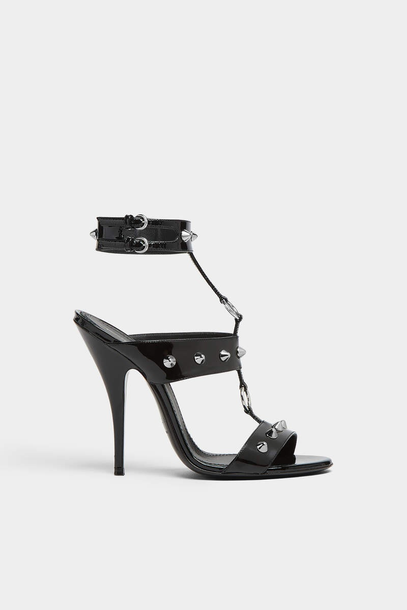 GOTHIC DSQUARED2 HEELED SANDALS 1