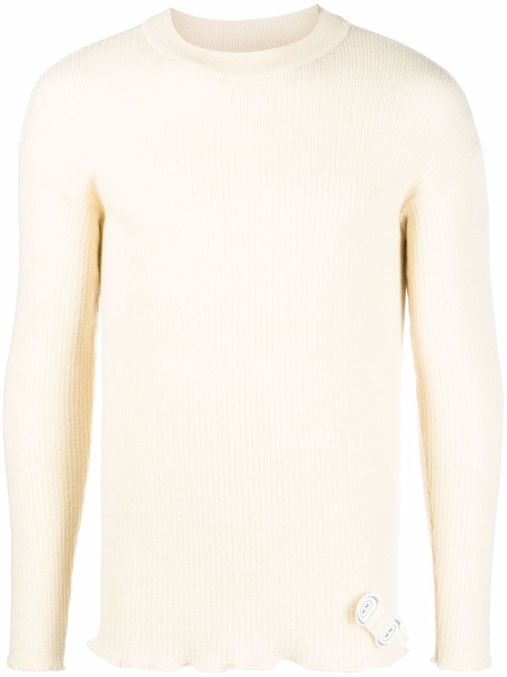 crew-neck knit jumper - 1