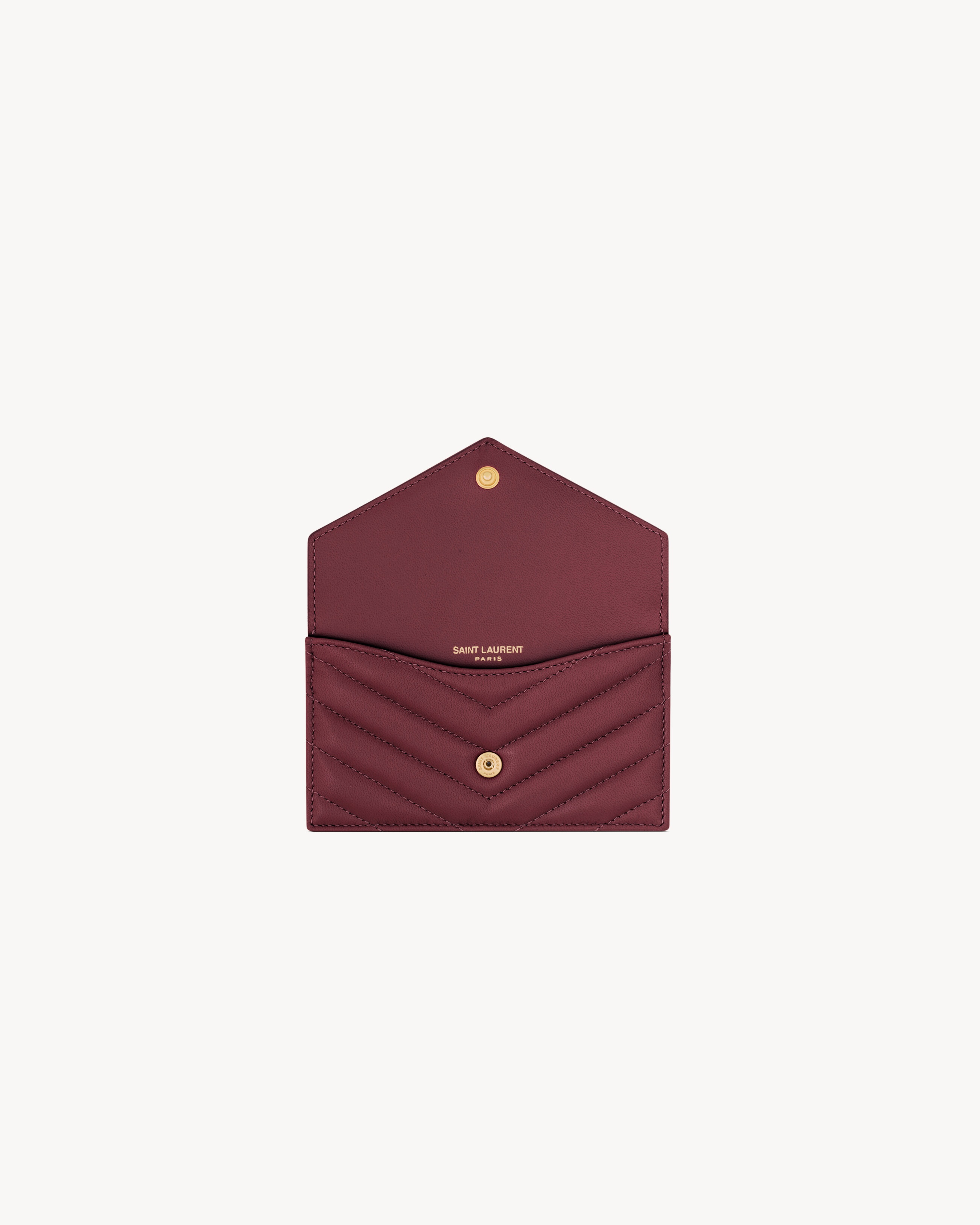 CASSANDRE FRAGMENTS FLAP CARD CASE IN LAMBSKIN - 4