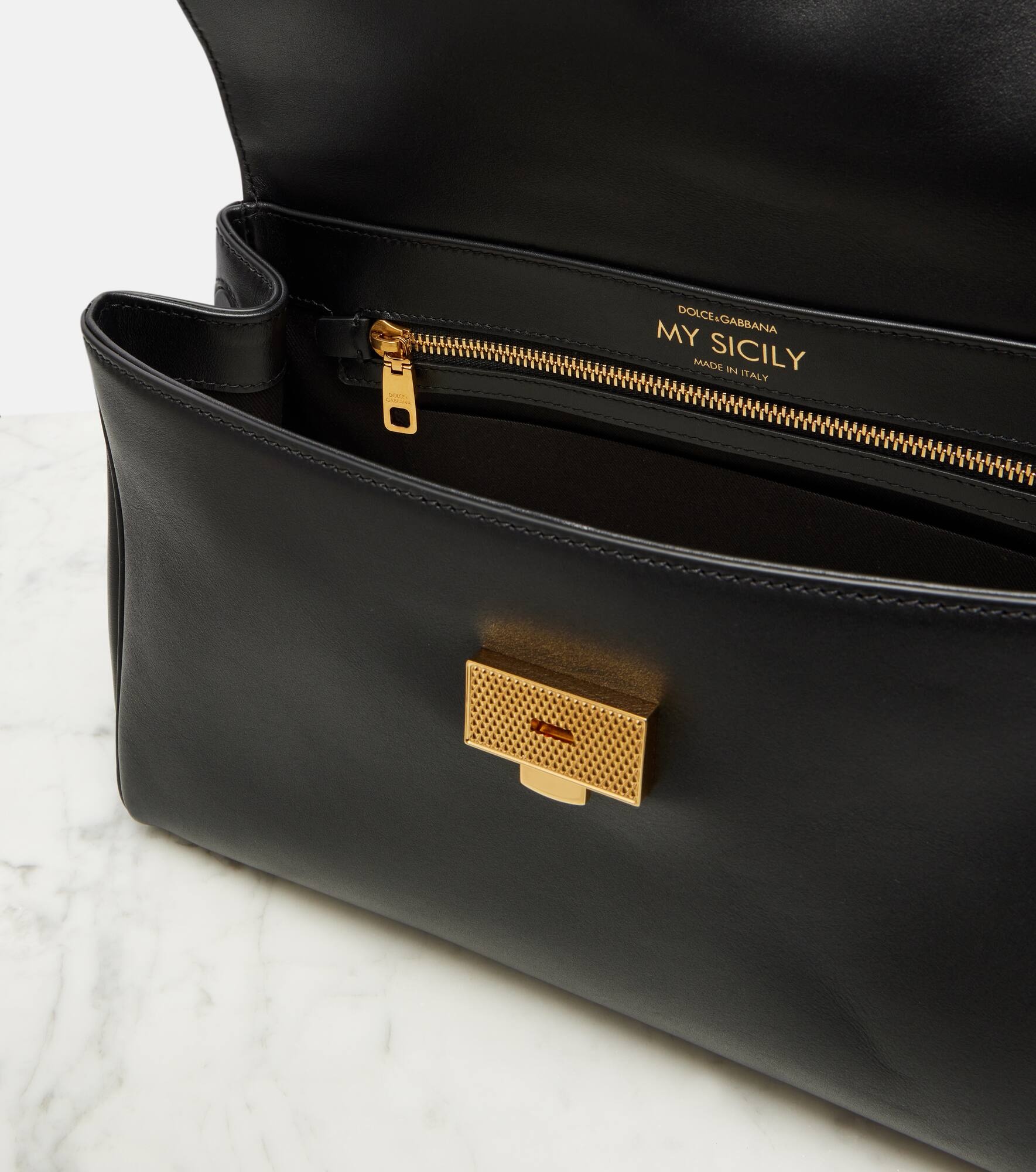 My Sicily Medium leather tote bag - 3