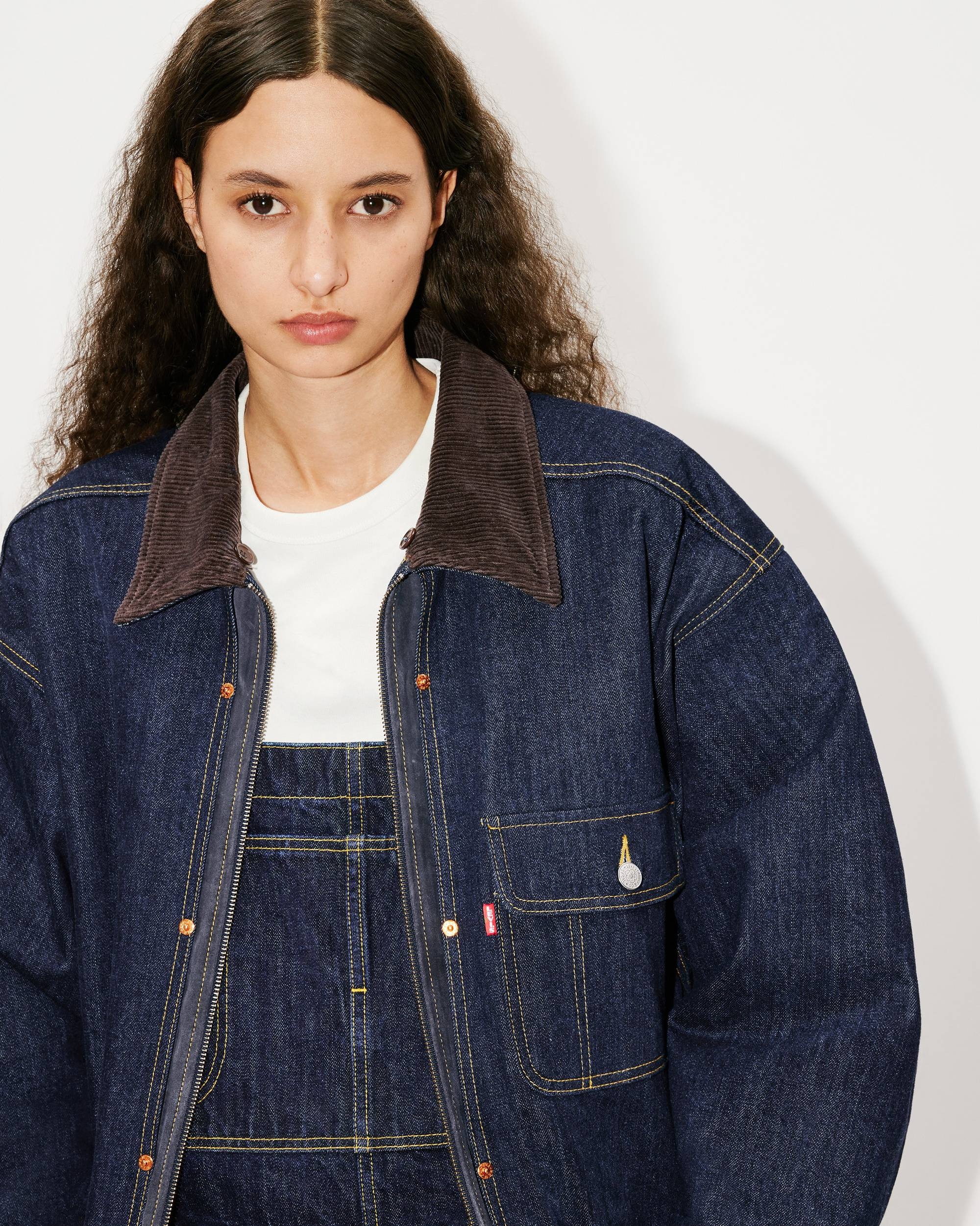 KENZO x LEVI'S® genderless denim parka - 12