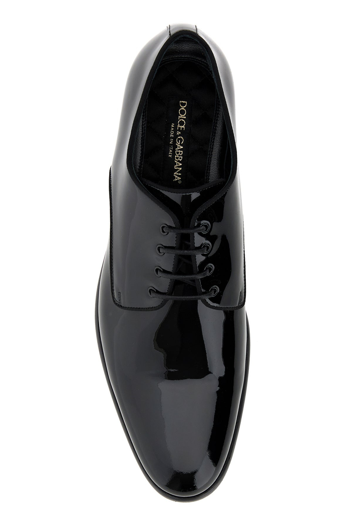 Black leather Raffaello lace-up shoes - 4