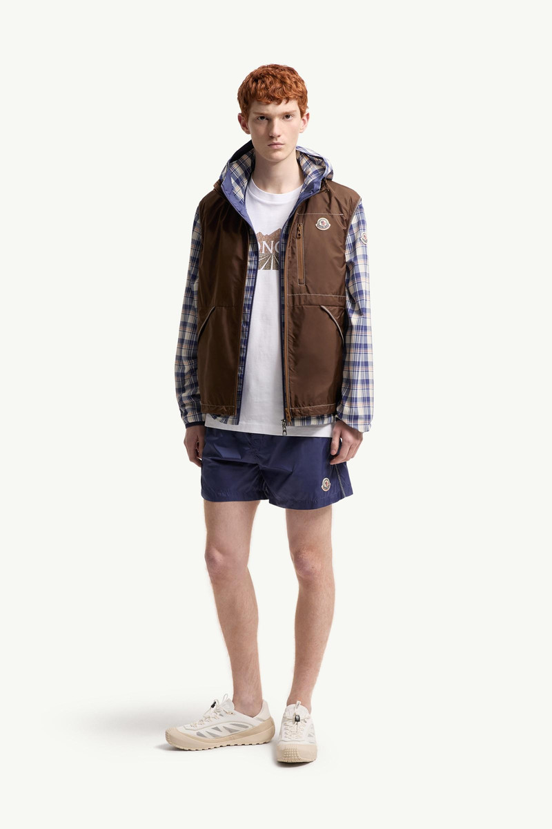 Moncler Logo Swim Shorts outlook