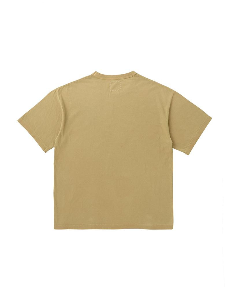JUMBO TEE S/S DMGD MUSTARD - 2