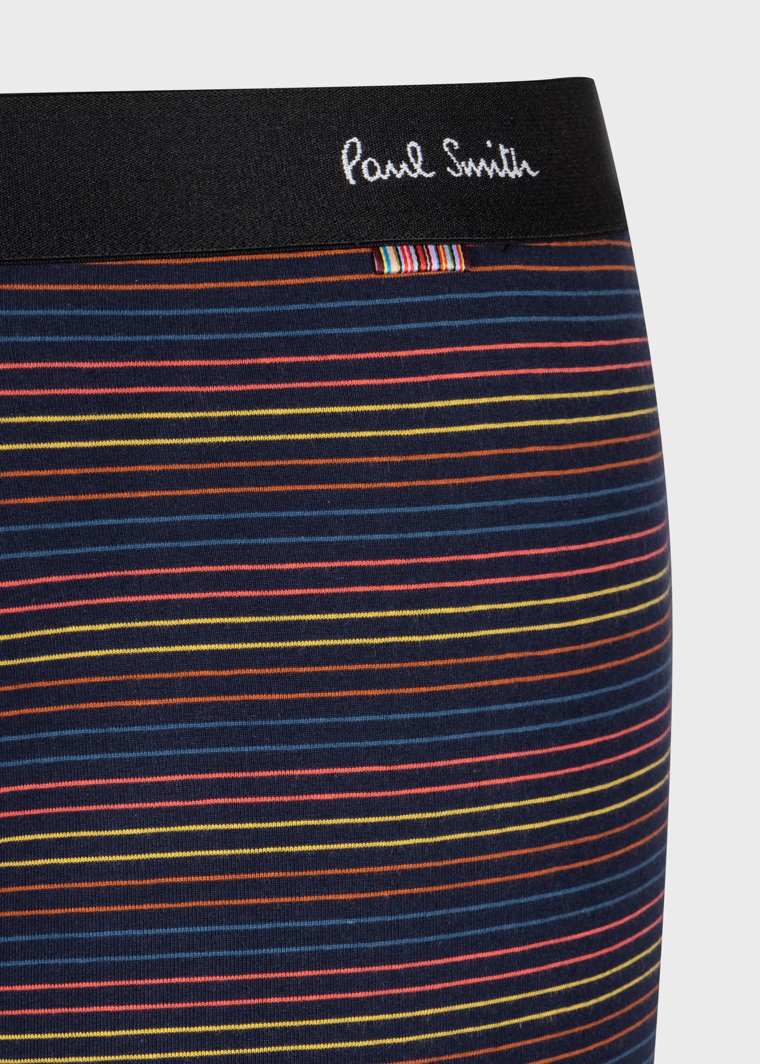 Multi-Colour Pinstripe Low-Rise Boxer Briefs - 3
