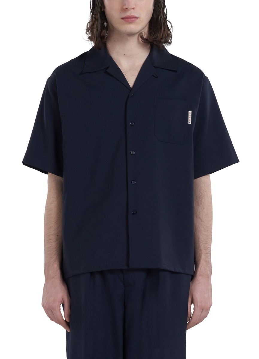 Short-sleeved bowling shirt - 2