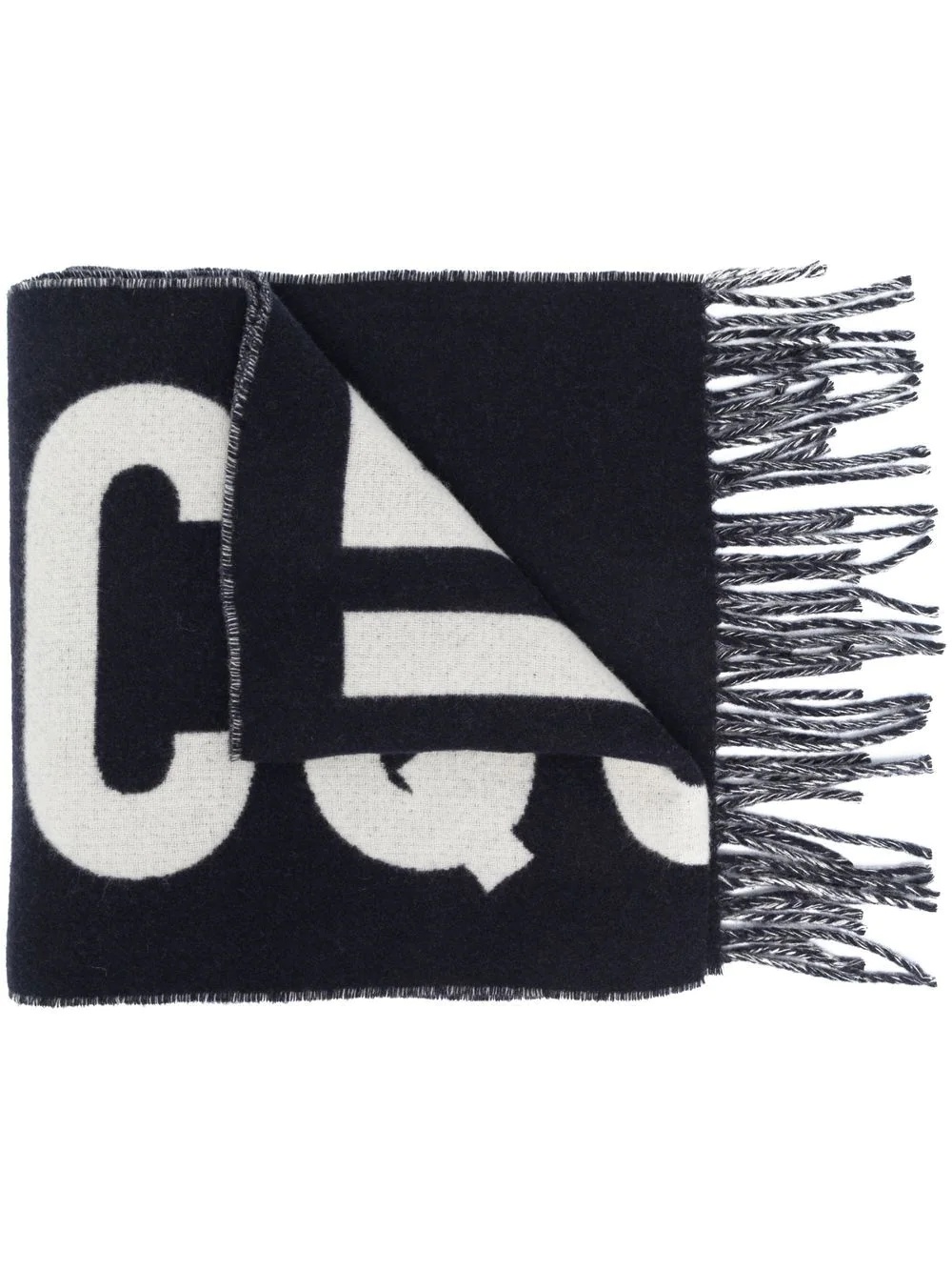 L'écharpe jacquard-logo scarf - 1