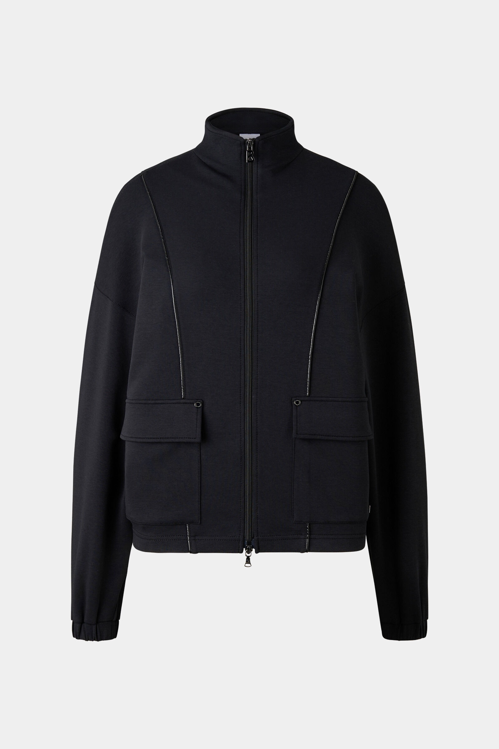 Macie Sweatshirt jacket in Black - 1