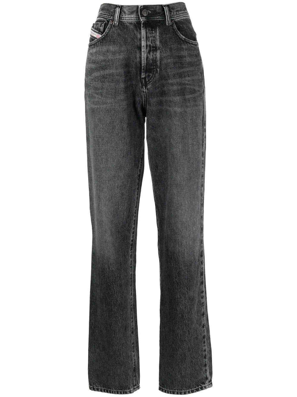 1956 straight-leg cropped jeans - 1