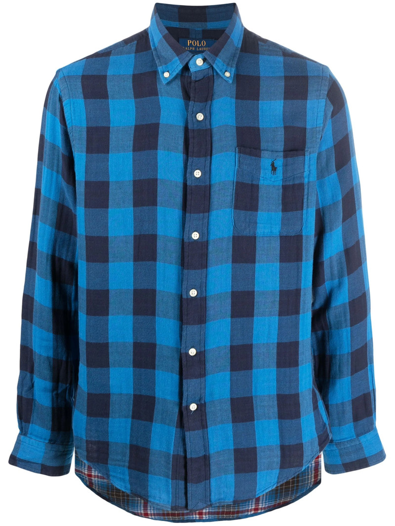 Polo Pony Plaid-check Shirt 1