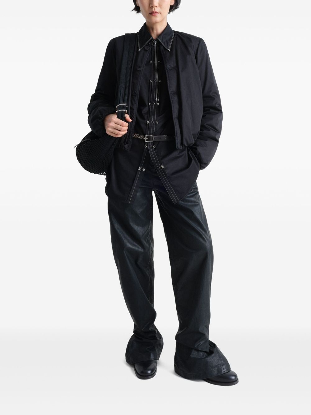 wadded bomber jacket - 2