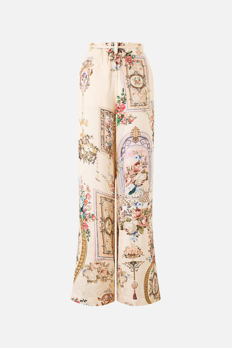 CAMILLA SOFT WIDE LEG PANT WITH TIE DETAIL outlook