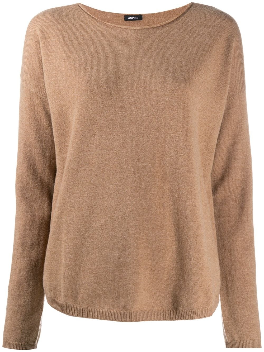 relaxed knit jumper - 1