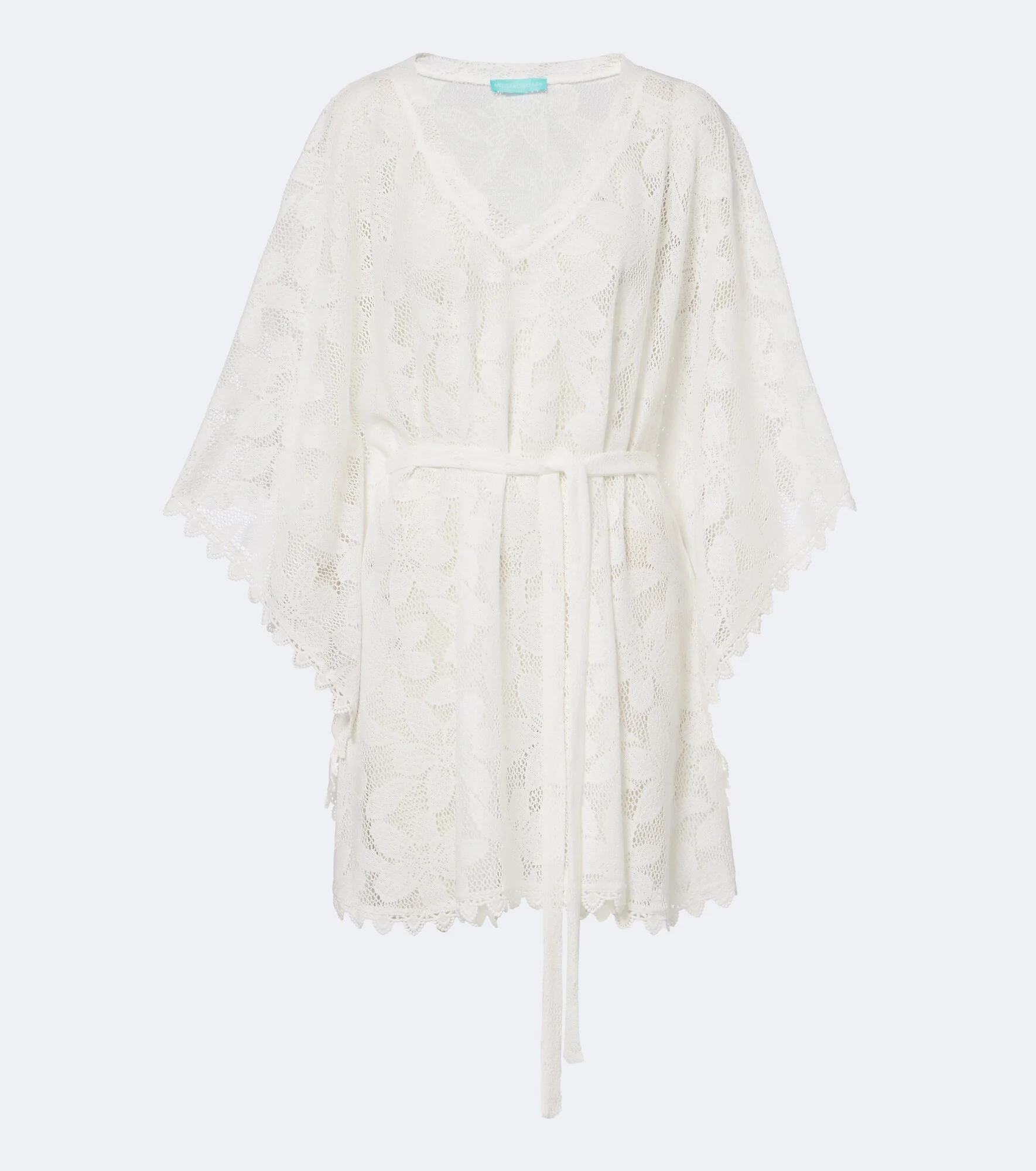 Petra floral sheer lace kaftan - 1
