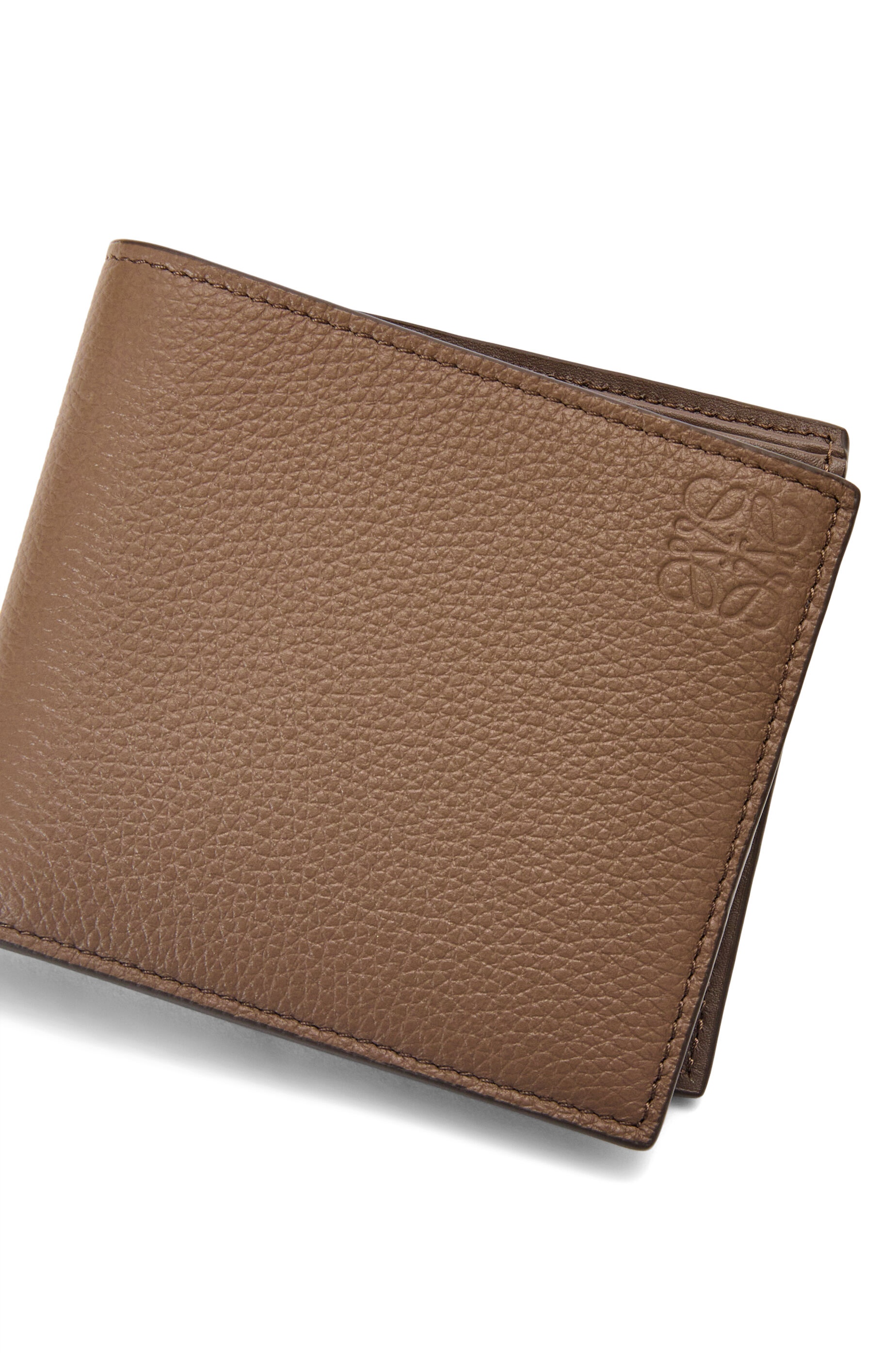 Bifold wallet in soft grained calfskin - 5