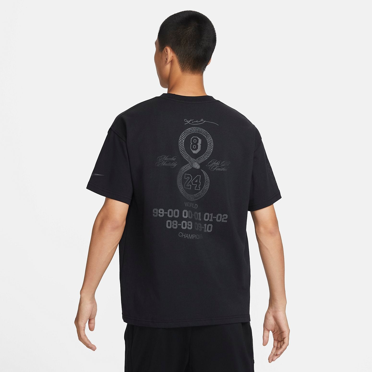 Nike Kobe Bryant Short Sleeves Tee 'Mamba Mentality' FV6067-010 - 6