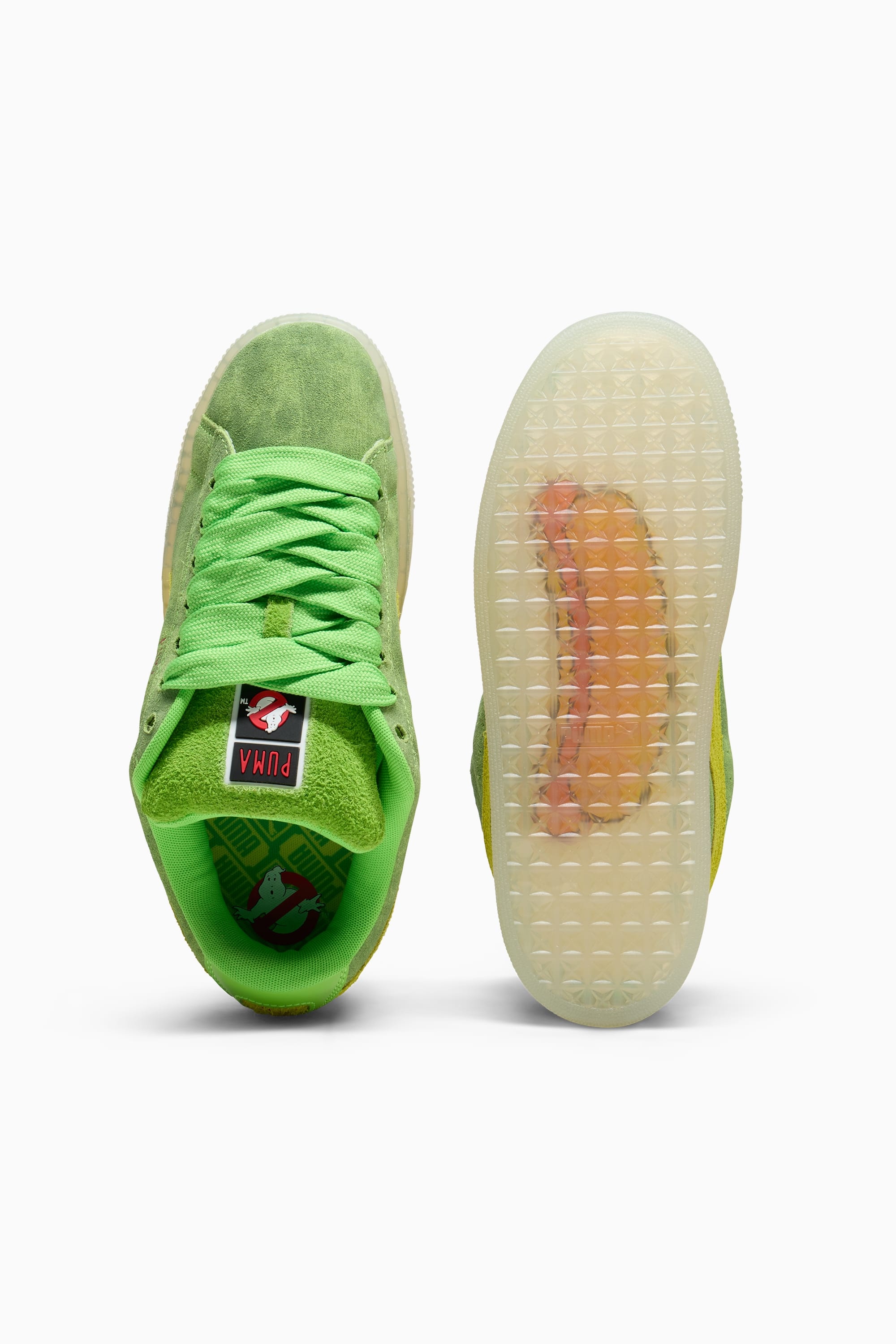 PUMA x GHOSTBUSTERS Suede XL Slimer Men's Sneakers - 4